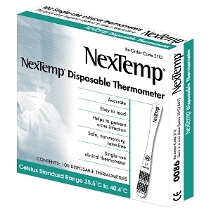 NexTemp™ Klinikversion 100er Pack einzeln steril verpackt