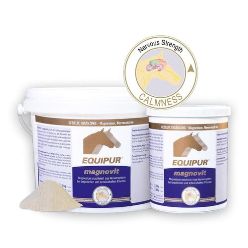 Equipur Ergänzungsfutter Magnovit für Pferde 1 kg Dose