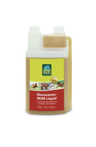 Lexa Glucosamin-MSM Liquid 1 ltr. Ergänzungsfuttermittel für Pferde